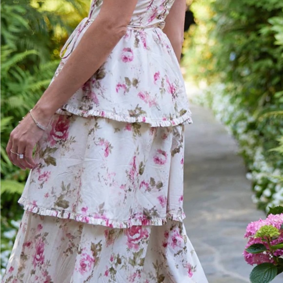 V Chapman The Margherita Dress in English Rose size 2 - Picture 5 of 10